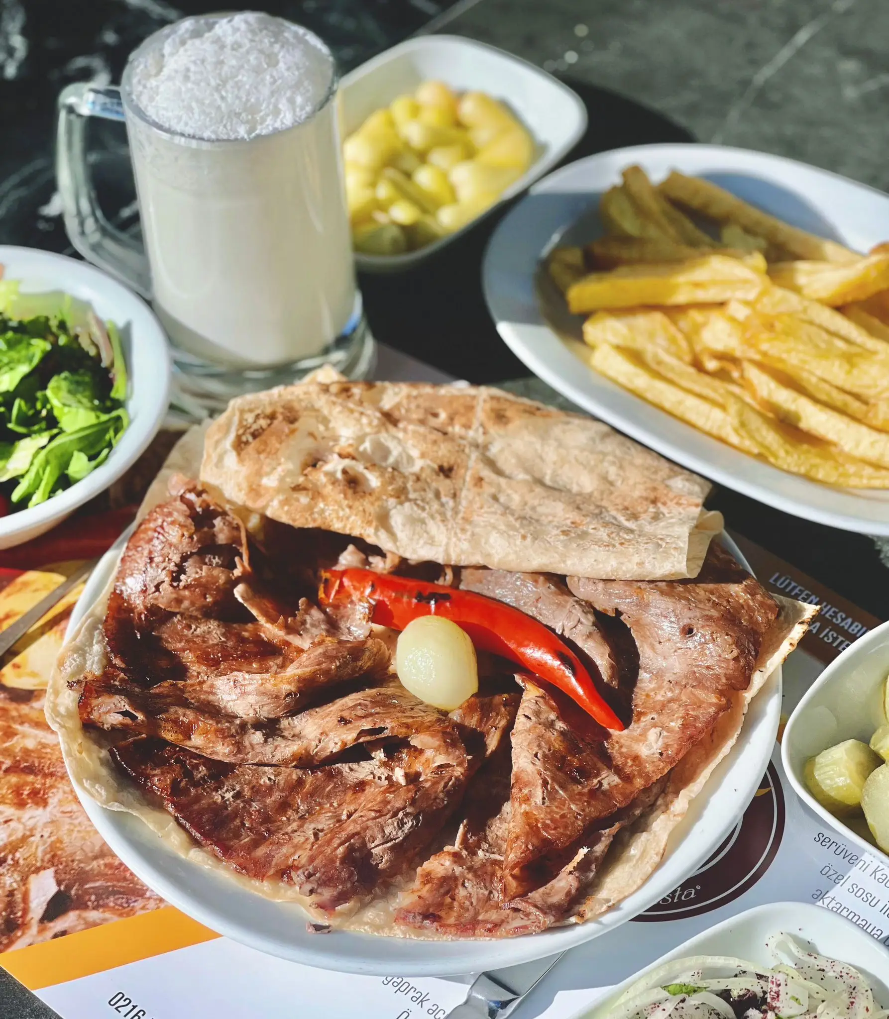 Lavaş Üstü Döner