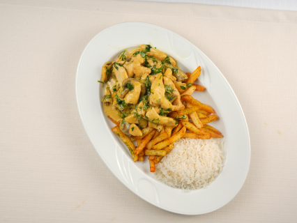 Chicken with Curry Sauce