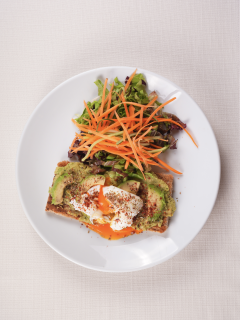 Whole Wheat Bread with Avocado