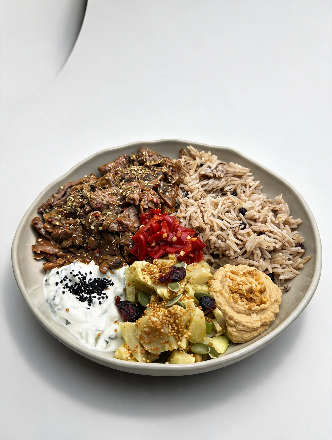 Kırmızı Et Tabağı